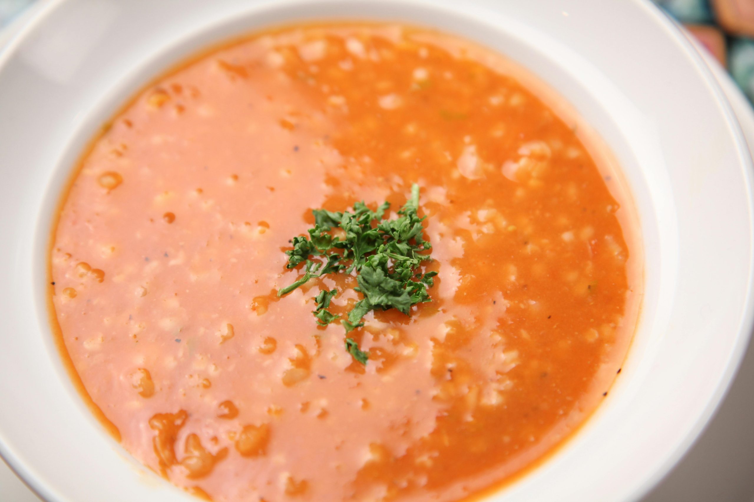 Carrot & Red Lentil Soup
