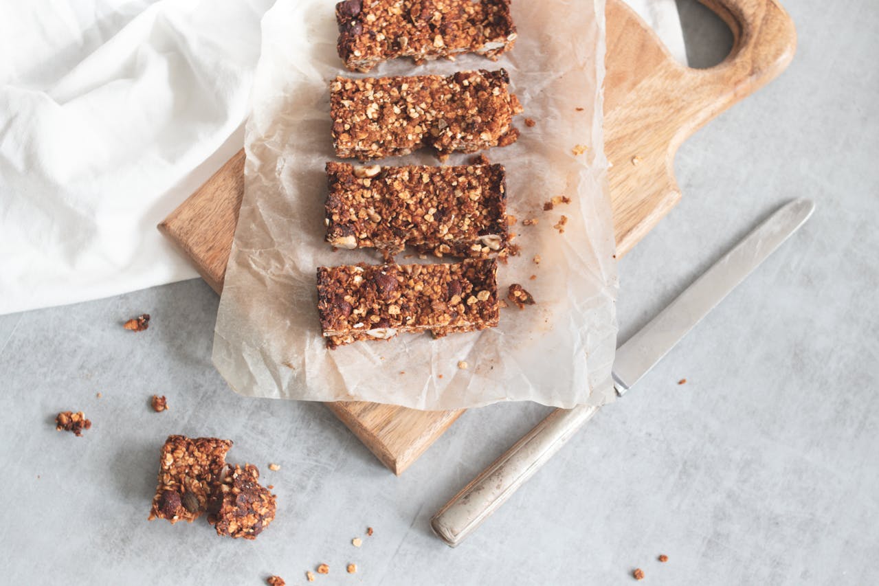 Chocolate, Coconut, Date & Walnut Bars