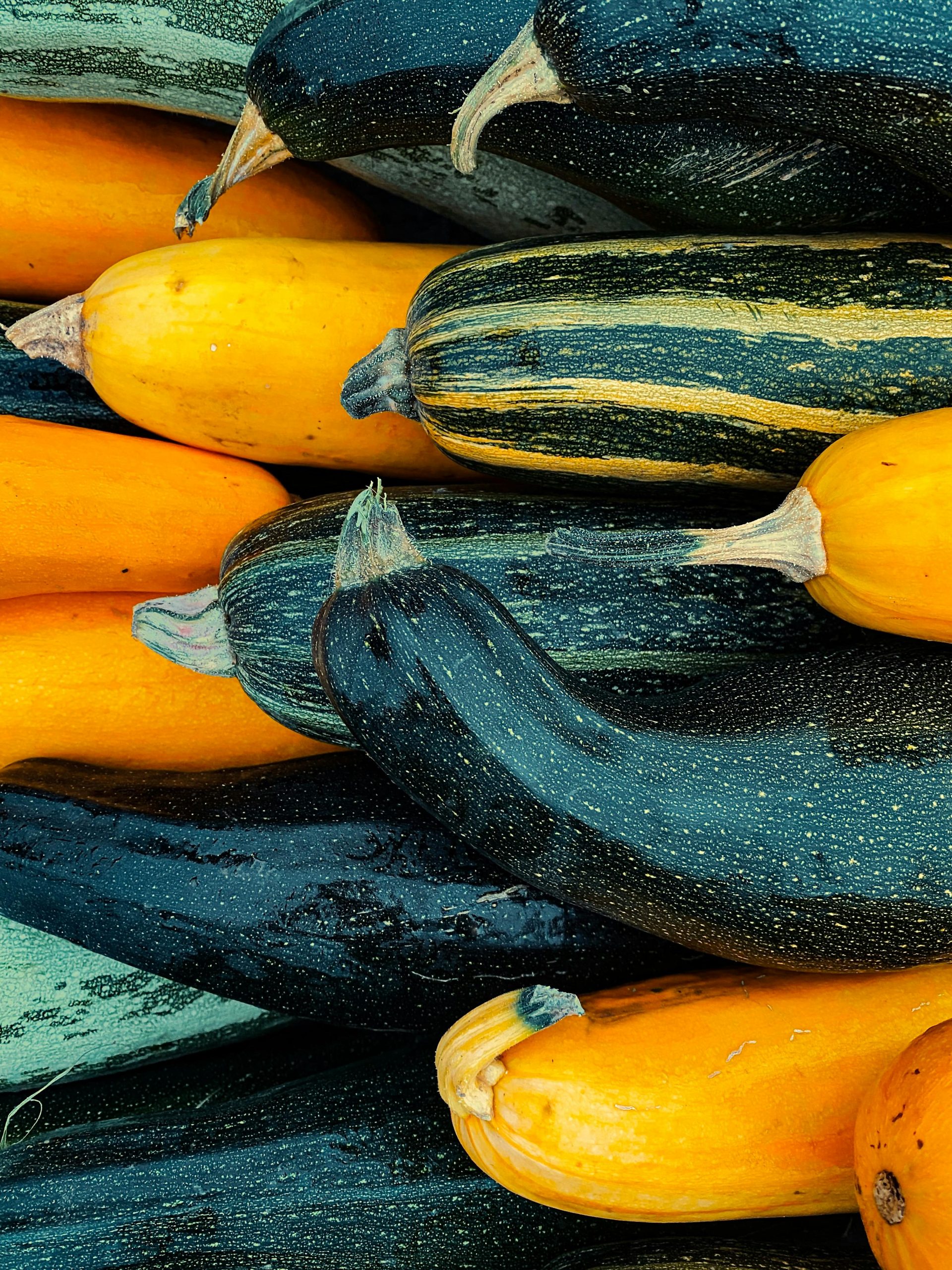 Courgettes with Sesame and Parmesan