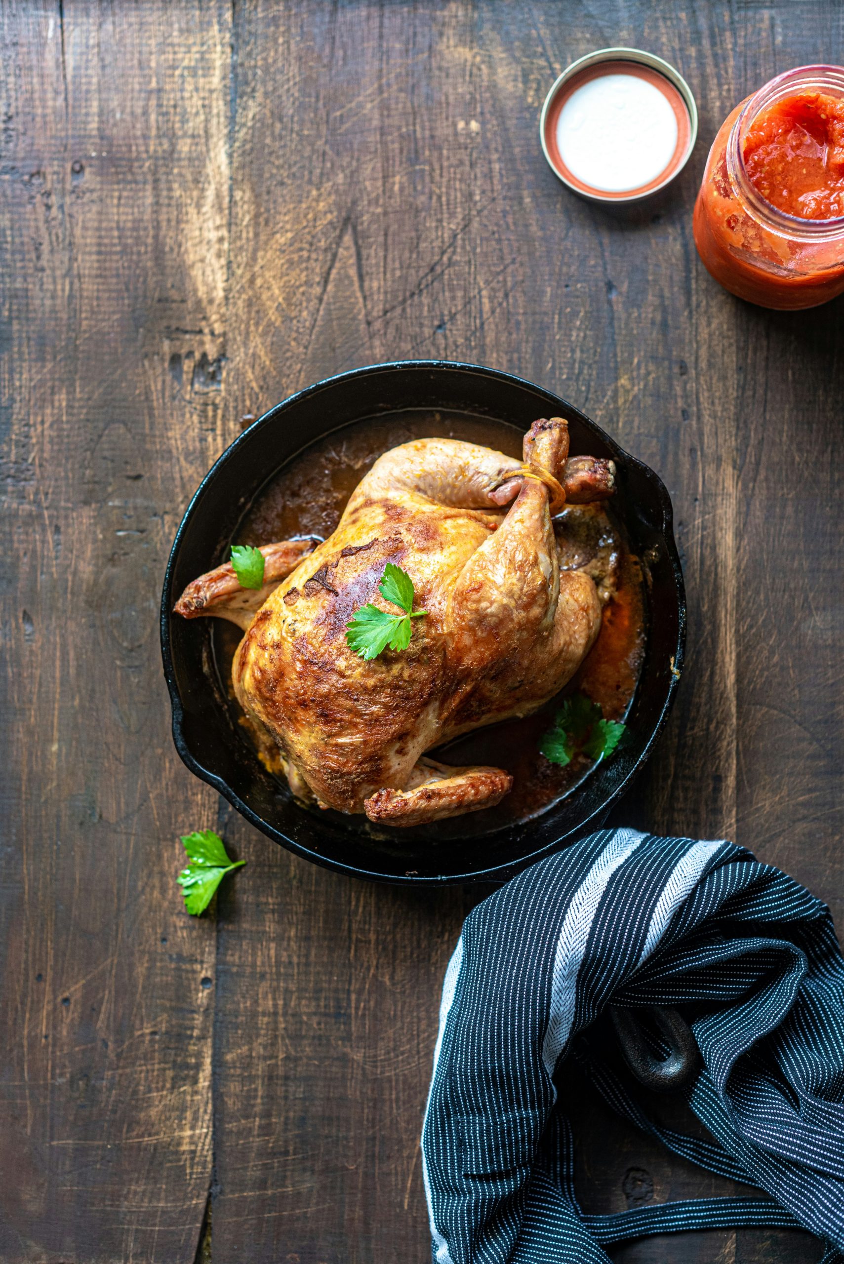 Roast chicken