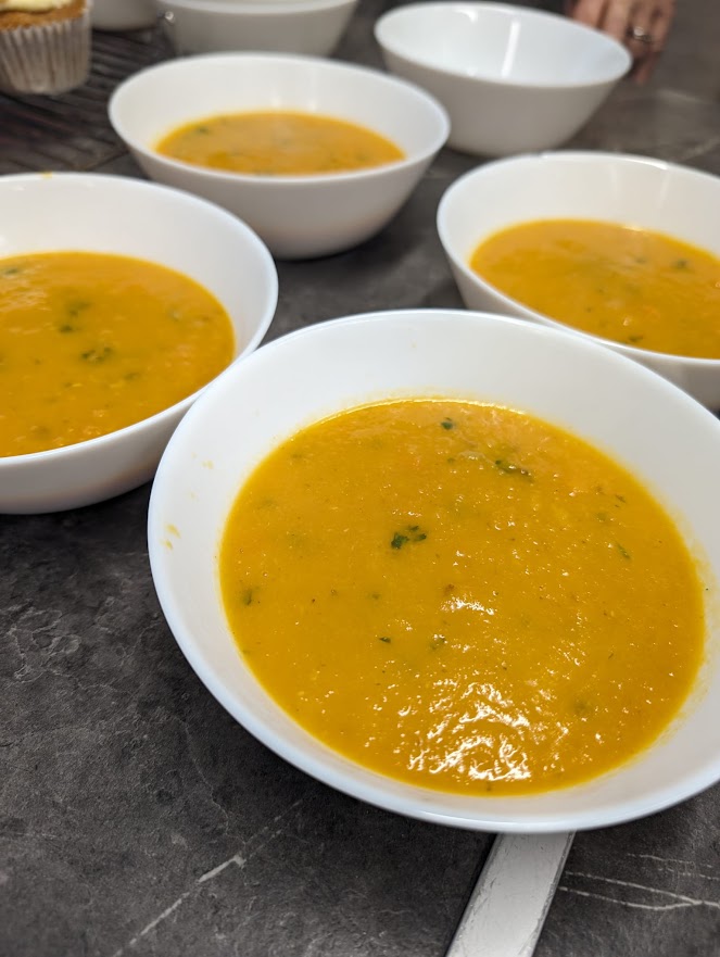 Squash Apple and Rosemary Soup