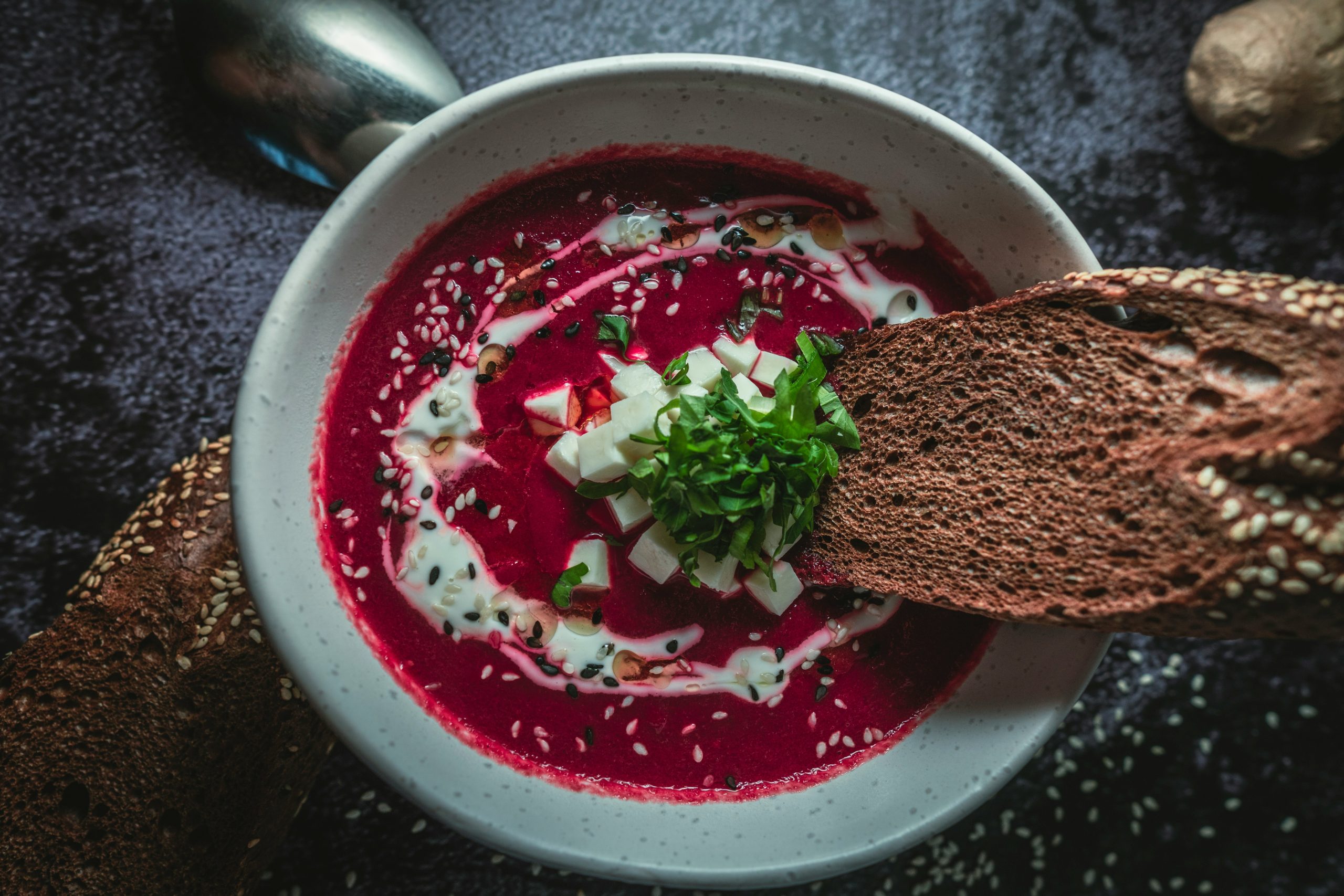 Vegetarian Ukrainian Borscht