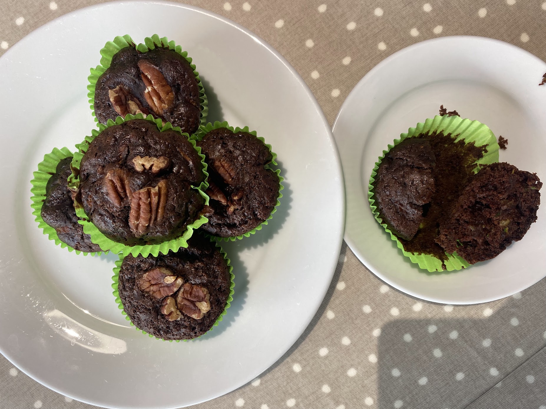 Beetroot & Chocolate Muffins