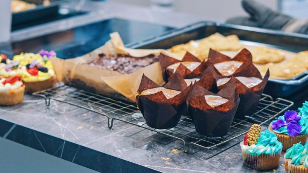 baked goods - cupcakes muffins brownies