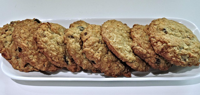 Low Sugar Oat Cookies