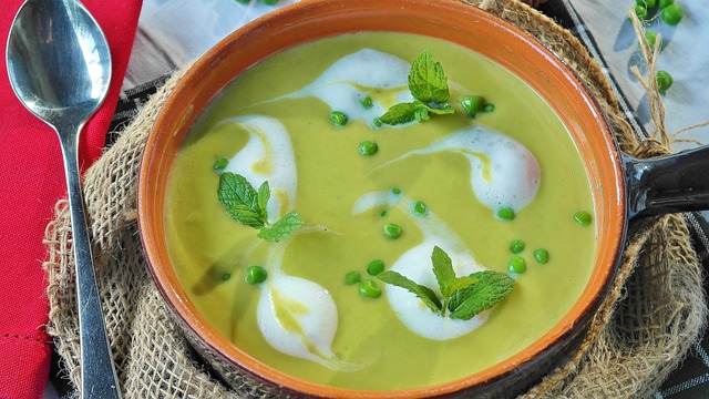 Pea and Mint Soup