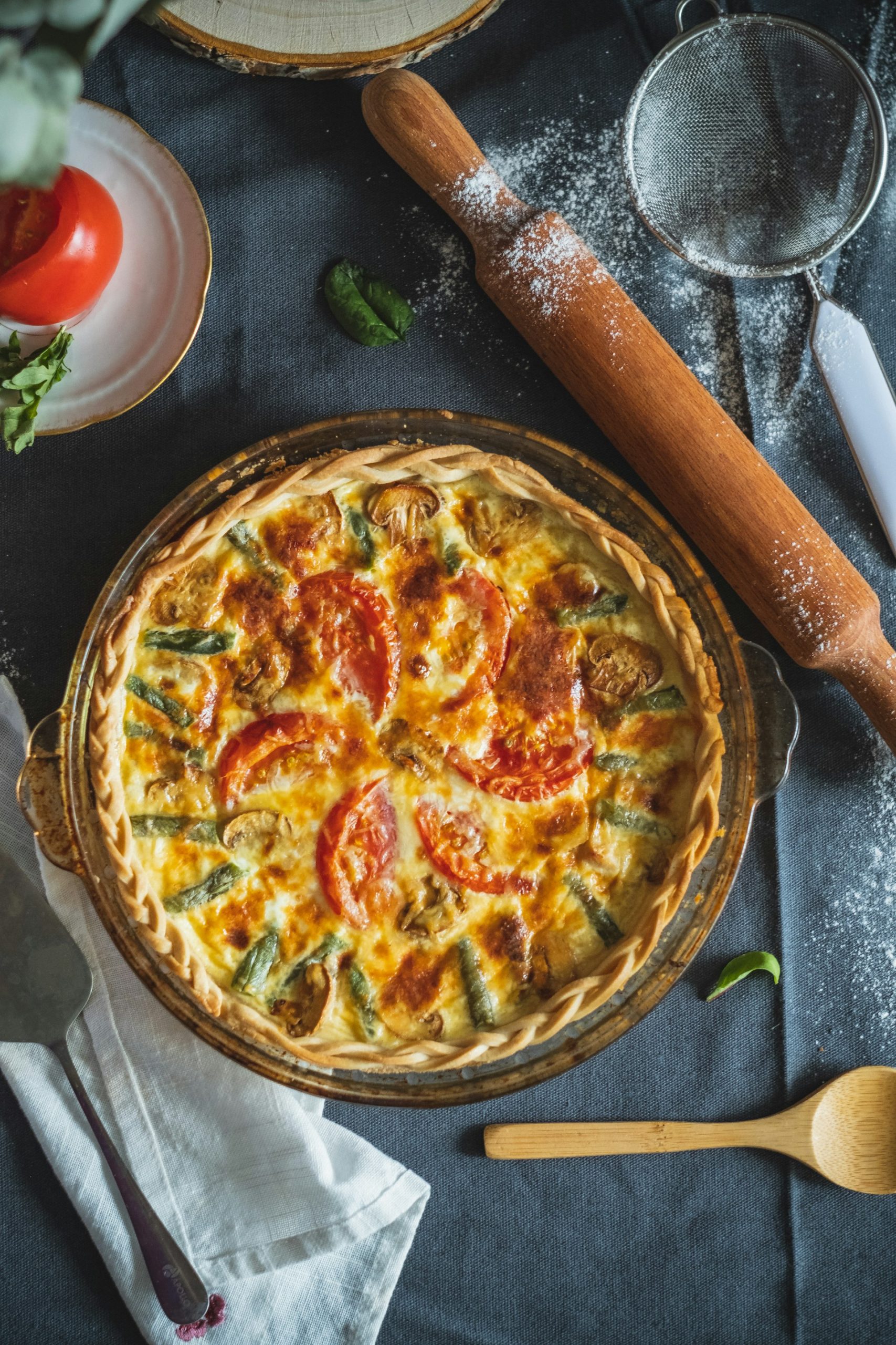 Vegetable Quiche