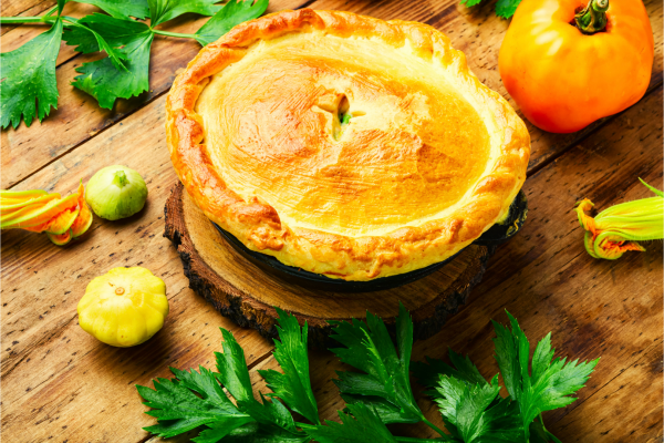 vegetarian pie for christmas