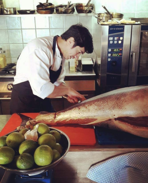 diego ricuarte fish filleting