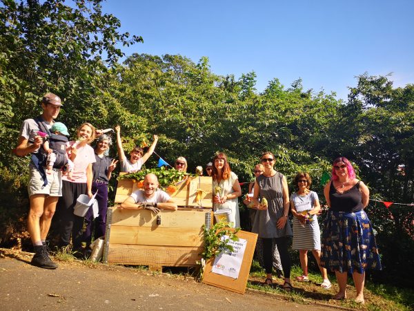 Queens Park compost scheme launch their compost site. Queens Park compost scheme launch their compost site.