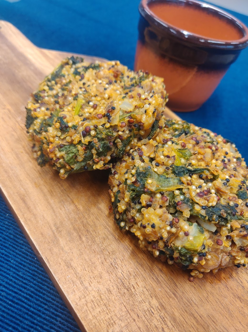 Kale & quinoa patties