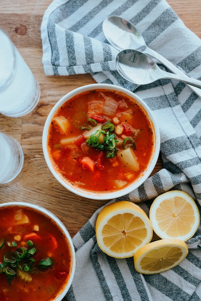 Minestrone Soup (Slow Cooker)