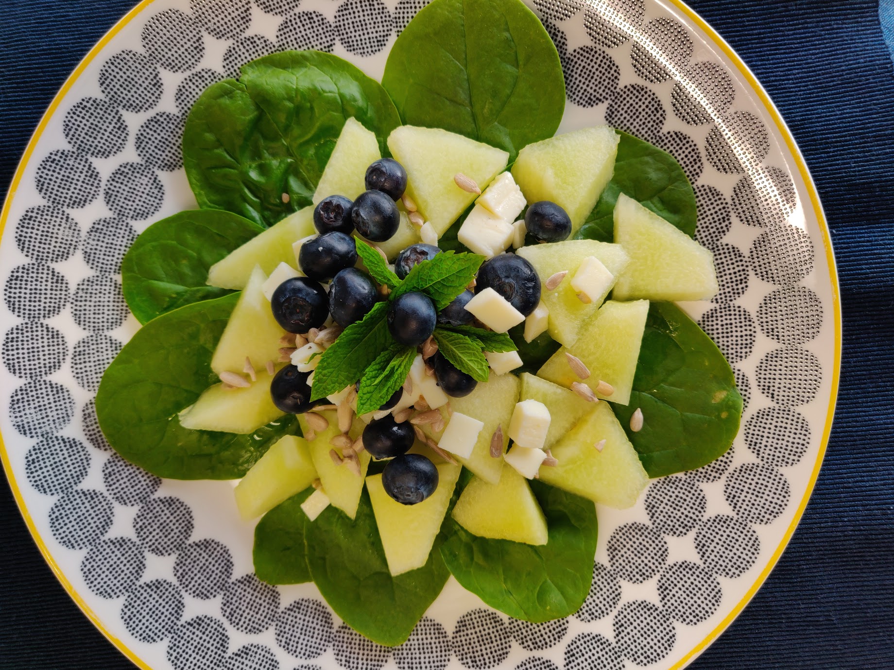 Melon & Blueberry Salad