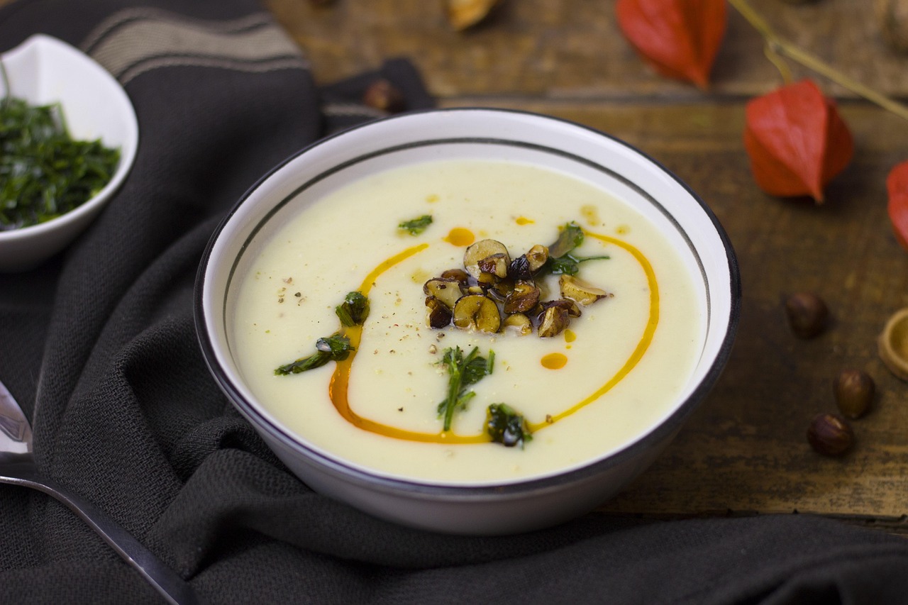 Spiced Parsnip and Apple Soup