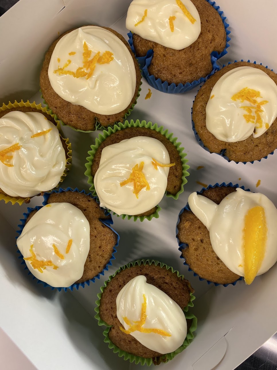 Moroccan orange & cardamom mini cakes