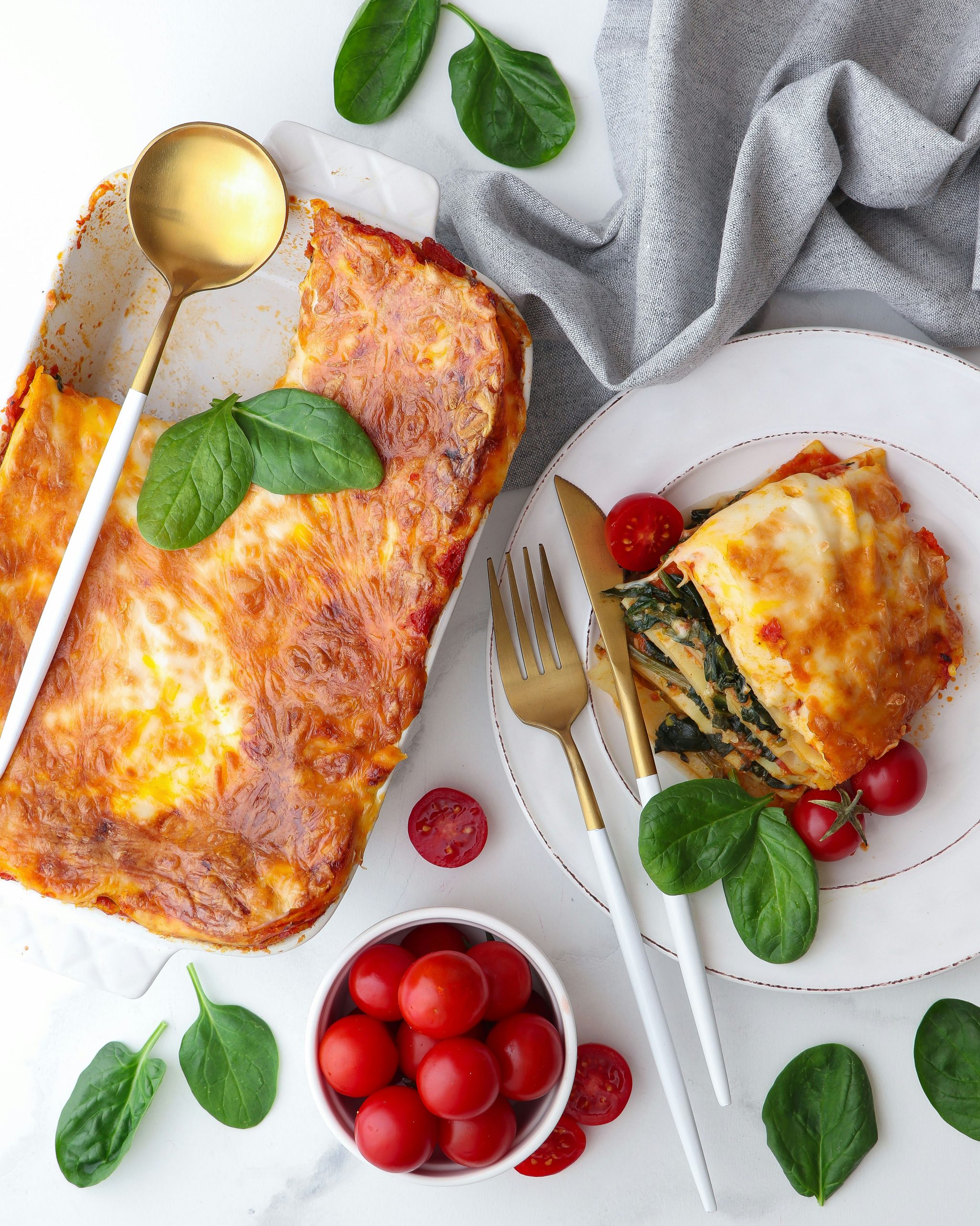 Spinach and Ricotta Lasagne